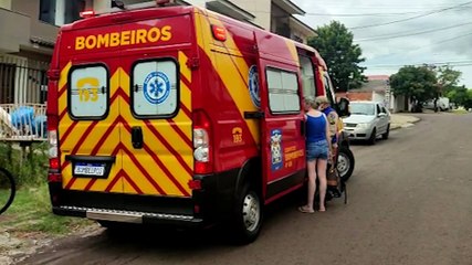 Adolescentes sofrem queda de bike no Bairro Claudete