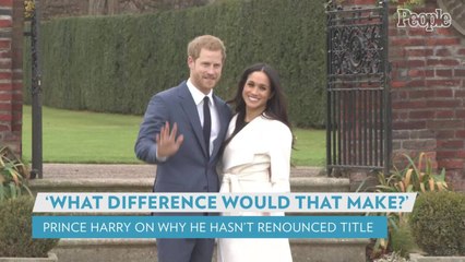 Anderson Cooper Asks Prince Harry Why He and Meghan Markle Haven't Renounced Their Royal Titles