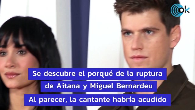 Se filtra el motivo por el que Aitana Ocaña y Miguel Bernardeau rompieron: una fiesta con futbolistas
