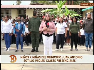 1.263 instituciones del edo. Anzoátegui inician clases presenciales del segundo momento  2022-2023