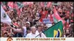 UPV expresa su apoyo solidario al pueblo de Brasil ante los intentos golpistas de extremistas