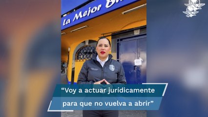 “Me voy a encargar que este lugar no vuelva a abrir sus puertas”, Sandra Cuevas contra La Polar