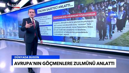 İtalyan Gazeteci Avrupa'nın Göçmenlere Zulmünü Anlattı - Tuna Öztunç