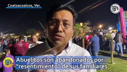 Abuelitos son abandonados por "resentimiento" de sus familiares