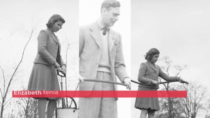 Dentro de la relación de la reina Isabel con su padre, el rey George VI