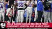Damar Hamlin Discharged From ICU and Headed Back to Buffalo