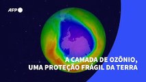 A camada de ozônio, uma proteção frágil da Terra