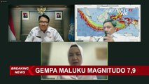 Kekuatan Gempa Maluku Dimutakhirkan Menjadi Magnitudo 7,5, BMKG Akhiri Peringatan Dini Tsunami