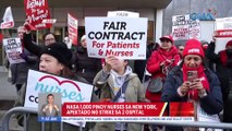 Nasa 1,000 Pinoy nurses sa New York, apektado ng strike sa 2 ospital | UB