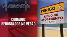 Bombeira fala sobre trabalho de salva-vidas nas praias do litoral de São Paulo | FLAGRANTE JP