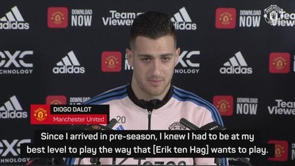Dalot hails Ten Hag impact on United form