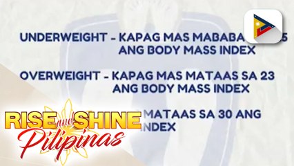 SAY NI DOK | Mga paraan upang mabawasan ang timbang