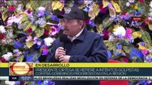 Presidente de Nicaragua se refirió a las acciones fascistas de grupos bolsonaristas en Brasil