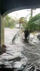 Couple Caught in the Middle of a Hurricane at Home
