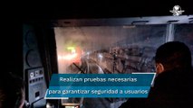 Inician pruebas con trenes en tramo de Indios Verdes-Tlatelolco tras accidente de la Línea 3