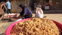 Washing Wheat to Make Flour _ Villagers in Iran
