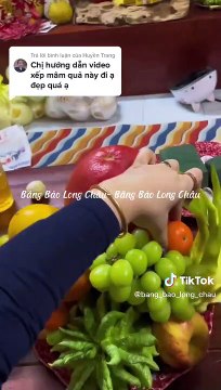 Tết - Cách bày mâm ngũ quả đẹp