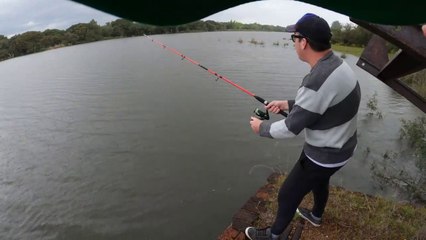 PESCA En Increíble Lugar - Nos Agarro La Lluvia - Caminata y Naturaleza