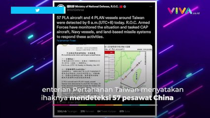Pantik Emosi Taiwan, 2 Pesawat Pengebom China Melesat
