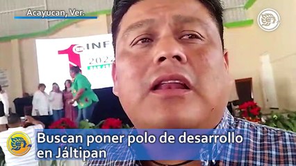 Buscan poner polo de desarrollo en Jáltipan
