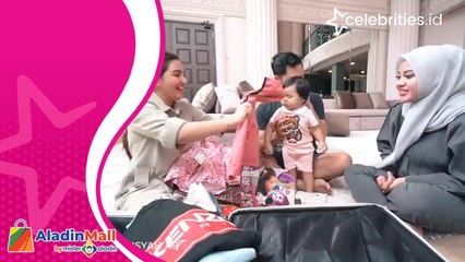 Wow! Ashanty Bawa Oleh-Oleh untuk Ameena dari Eropa, Bawa 1 Koper