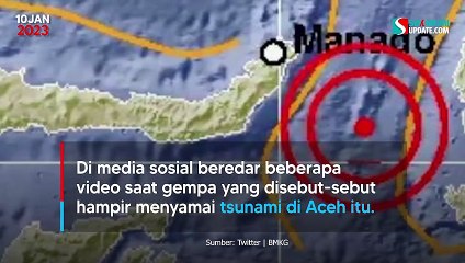 Video Gempa M 7,9 di Pelabuhan Yos Sudarso Tual Ambon, Warganet Heran Ada Yang Santai
