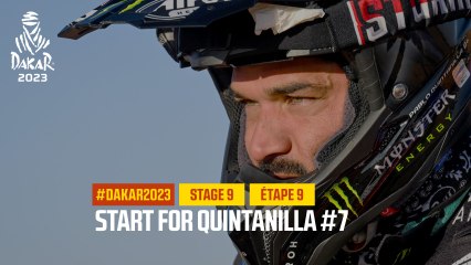 Départ pour Quintanilla #7 / Start for Quintanilla #7 - Étape 9 / Stage 9 - #Dakar2023