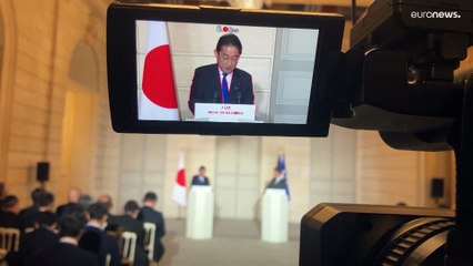 خلال لقاء بين ماكرون وكيشيدا.. اليابان وفرنسا تعتزمان تعزيز شراكتهما في المجال الأمني