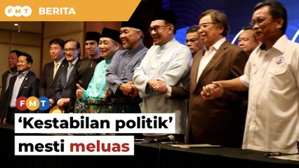 Kestabilan politik mesti meluas ke semua negeri, kata Zahid