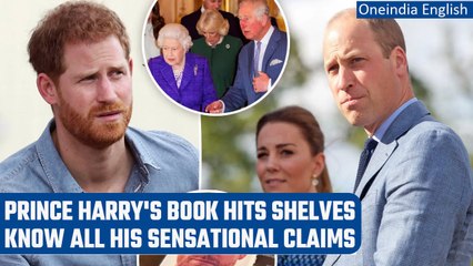 Prince Harry's book officially hits shops after days of leaks | Oneindia News *International
