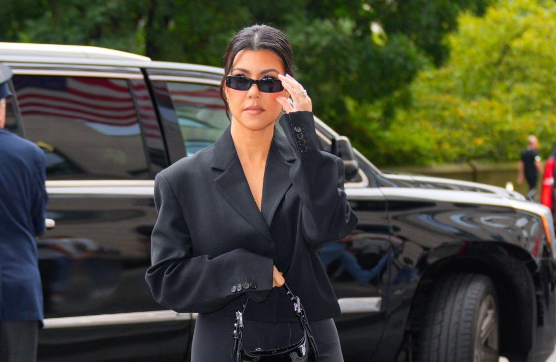 Kourtney Kardashian says red leopard PJs are favourite New Year’s Eve outfit ever