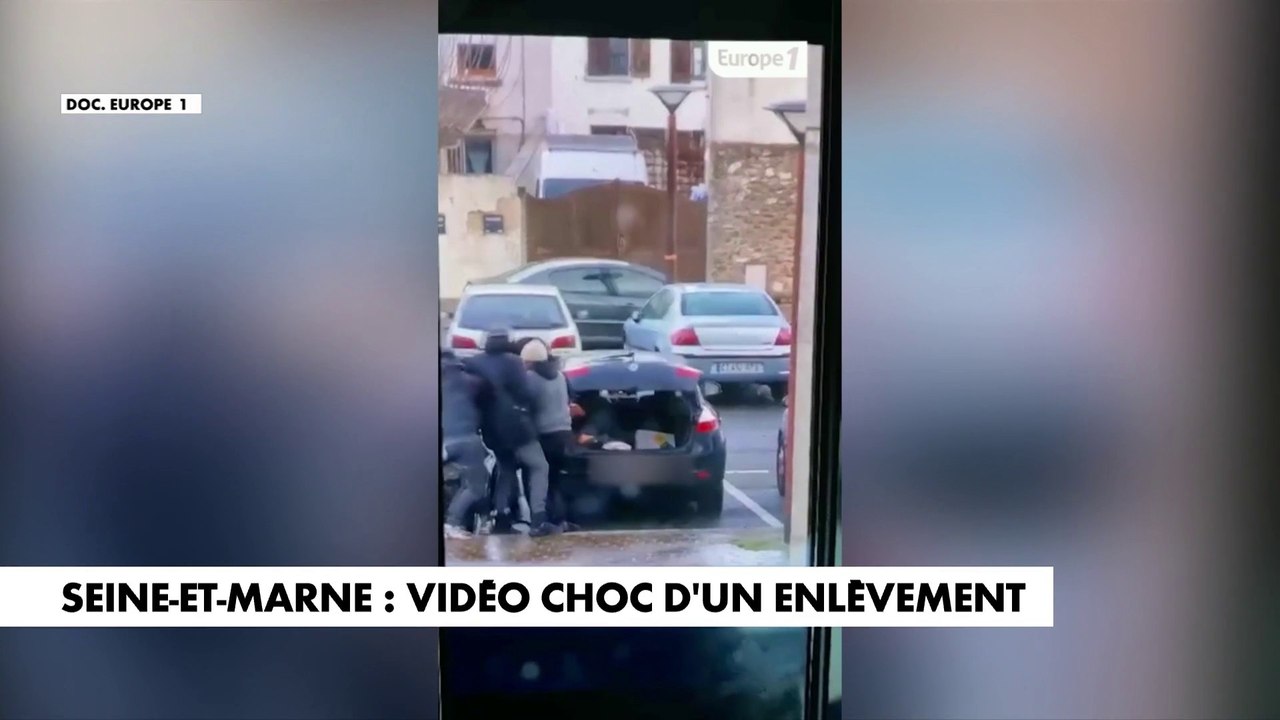 Seine-et-Marne : la vidéo choc de quatre délinquants qui enlèvent un homme à Villeparisis