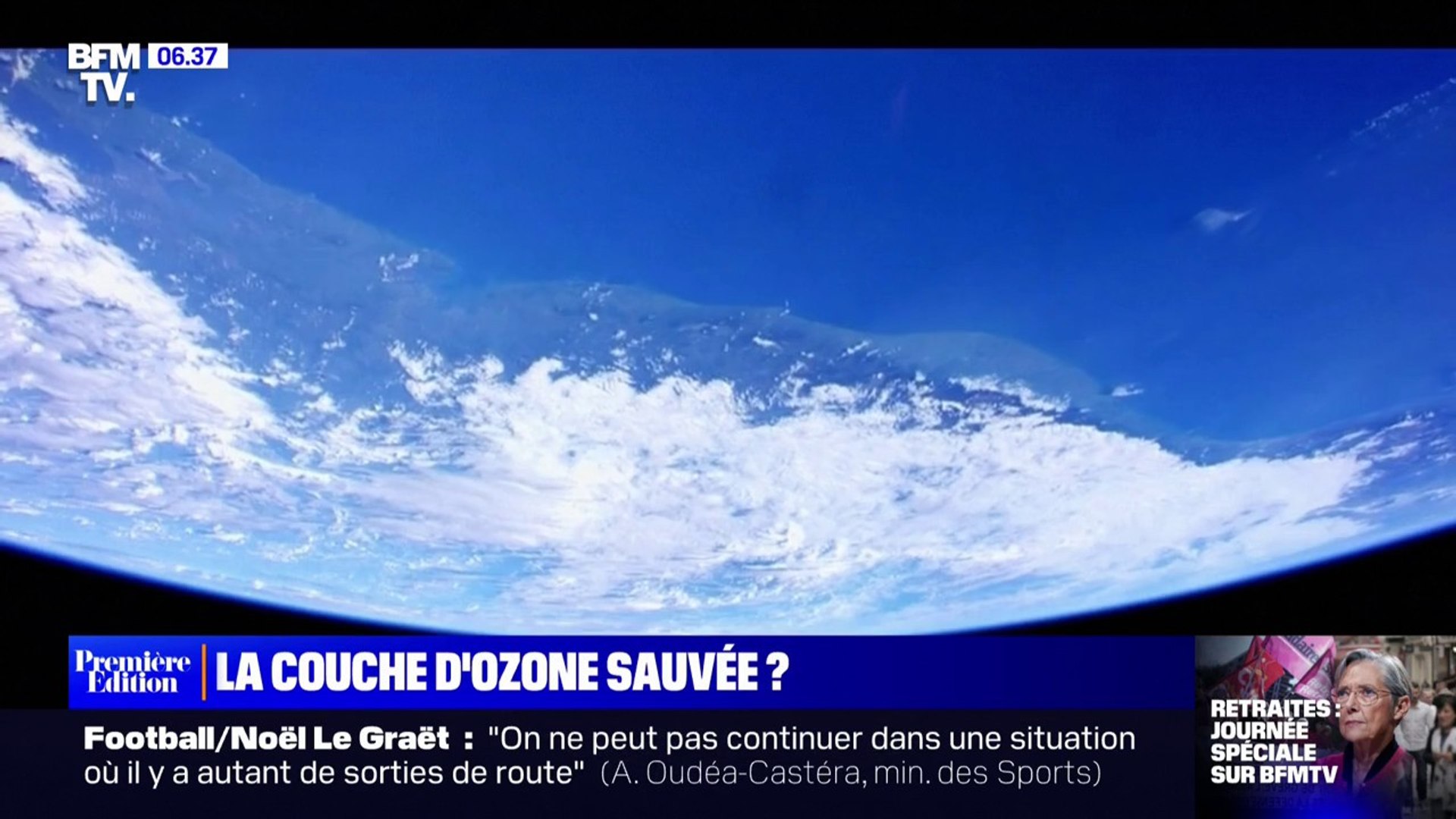 Le trou dans la couche d'ozone pourrait se résorber d'ici 40 ans - Vidéo  Dailymotion