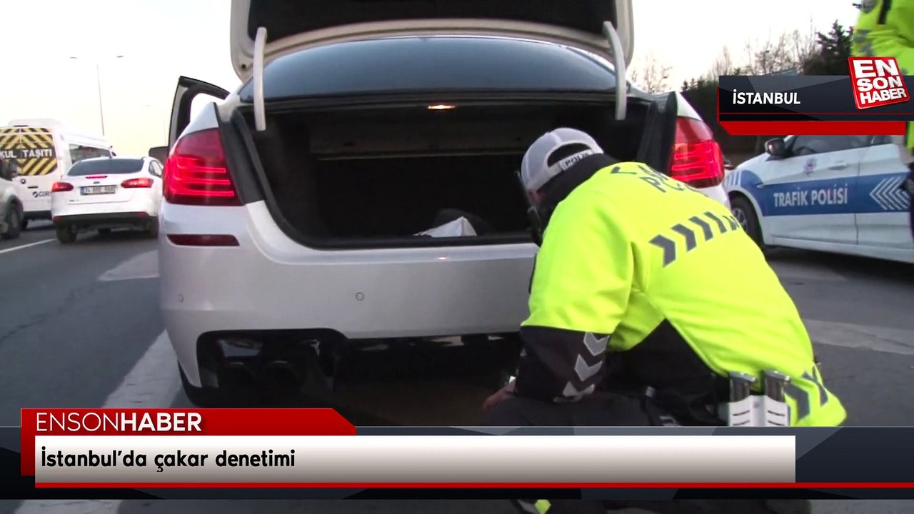 İstanbul’da çakar denetimi