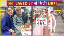 Ab Unki Jaidad Mein Hissa... Urfi Javed Meets Javed Akhtar, Looks Beautiful In Pink Churidar Kameez