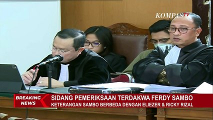 Video herunterladen: Hakim Cecar Ferdy Sambo Sambo karena Keterangan Beda dengan Eliezer dan Ricky Rizal!