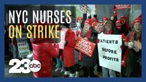 NYC hospitals experience major disruptions as nurses go on strike