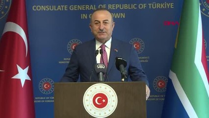 Bakan Çavuşoğlu, Cape Town'da Başkonsolosluk açılışını gerçekleştirdi
