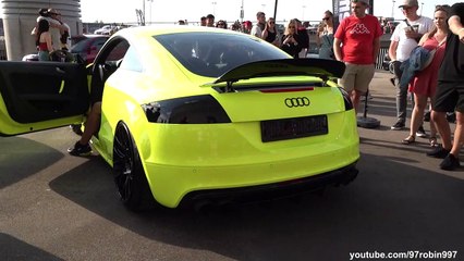 AUDI TTS Shooting extreme LOUD Bangs-- Loudest TTS of the WORLD-