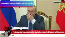 Inquiétude à Kiev : poutine déplace des armes nucléaire en Crimée