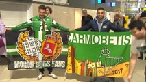 La afición del Betis comienza su viaje a Arabia Saudí