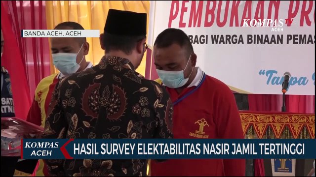 Hasil Survey Yakorbis Nasir Djamil Tertinggi Elektabilitas Balon Gubernur Aceh