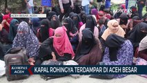 Kapal Rohingya Terdampar di Aceh Besar