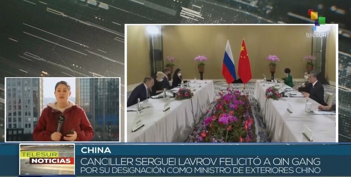 Cancilleres de China y Rusia sostienen primera conversación telefónica