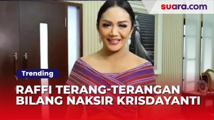 Raffi Ahmad Terang-terangan Bilang Naksir, Krisdayanti Kasih Respons Menohok