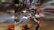 Arnavutköy'de trafikte kavga