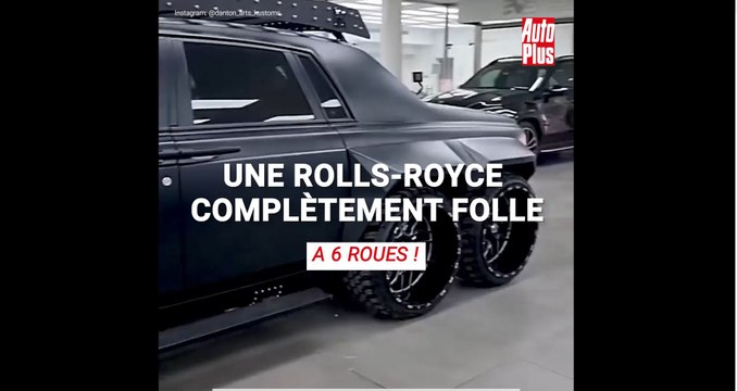 Une Rolls-Royce complètement folle !