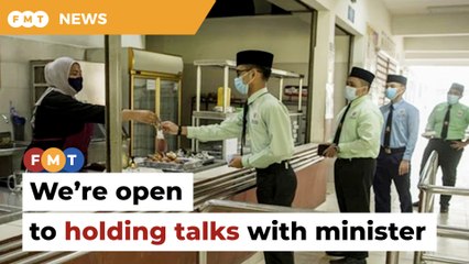 School canteen operators still hoping to meet minister