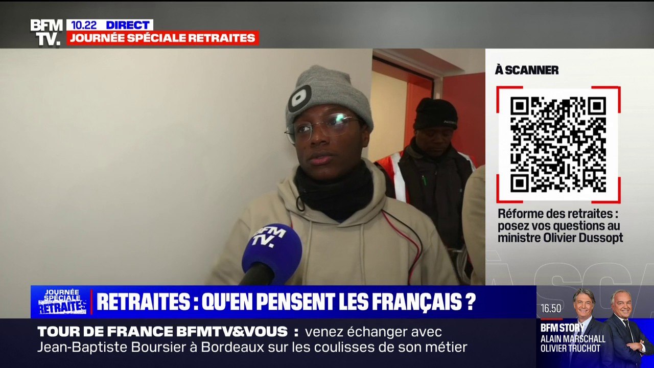 "J'arrive à la maison, j'ai mal au dos. Vous imaginez à 60 ans?": cet ouvrier de 27 ans espère que la réforme des retraites prendra en compte les métiers physiques