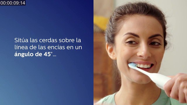 Cómo cepillarse los dientes con Philips Sonicare